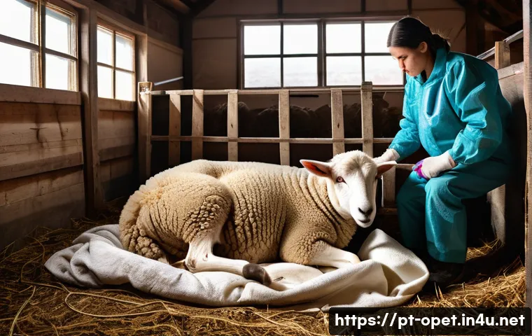 양 새끼 분만 관리 관련 이미지 1