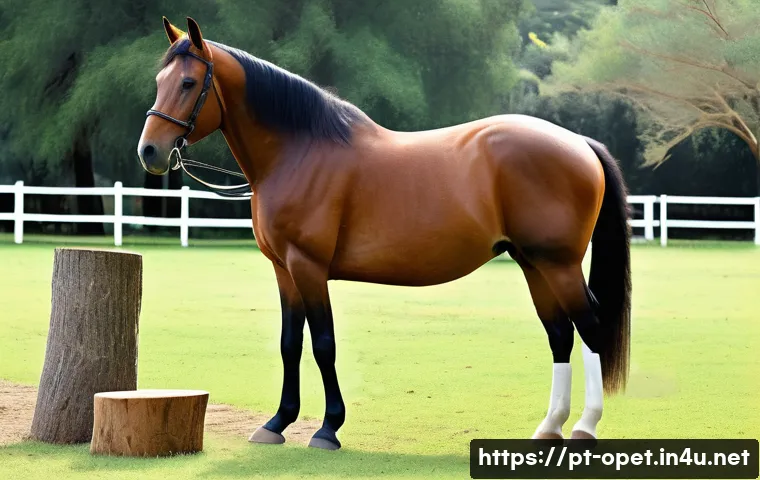 말 훈련 캠프 운영 - A serene and spacious horse training field in a sunny rural setting in Brazil, featuring sturdy wood...